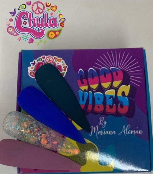 COLECCION ACRILICOS GOOD VIBES CHULA
